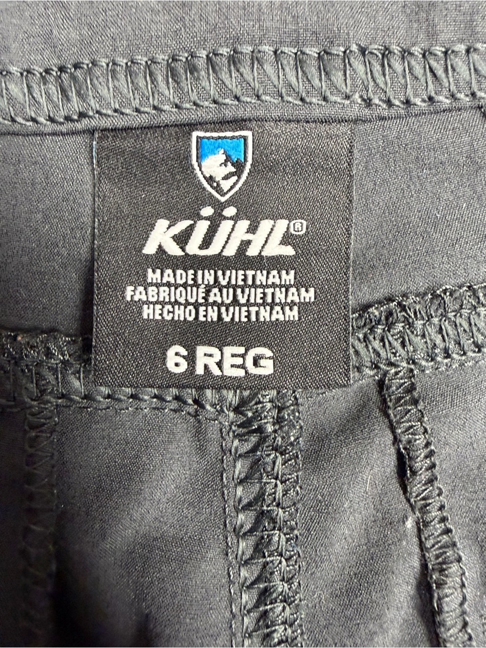 Kuhl Women's Straight Leg Cargo Pants in Dark Gray - Picture 7 of 12